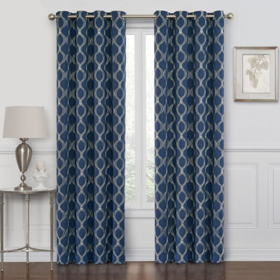Geometric Curtain Panels Curtains \ Drapes for Window - JCPenney